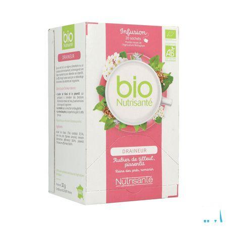 Infusie Bio Drainage Zakje 20  -  Nutrisante