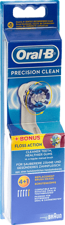Oral B Refill Eb20-4 Eb25-1 Brush Set 5