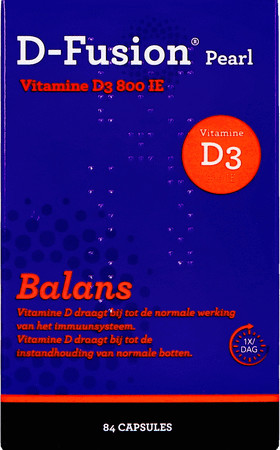 D-Fusion Pearl 800Ui Caps 84