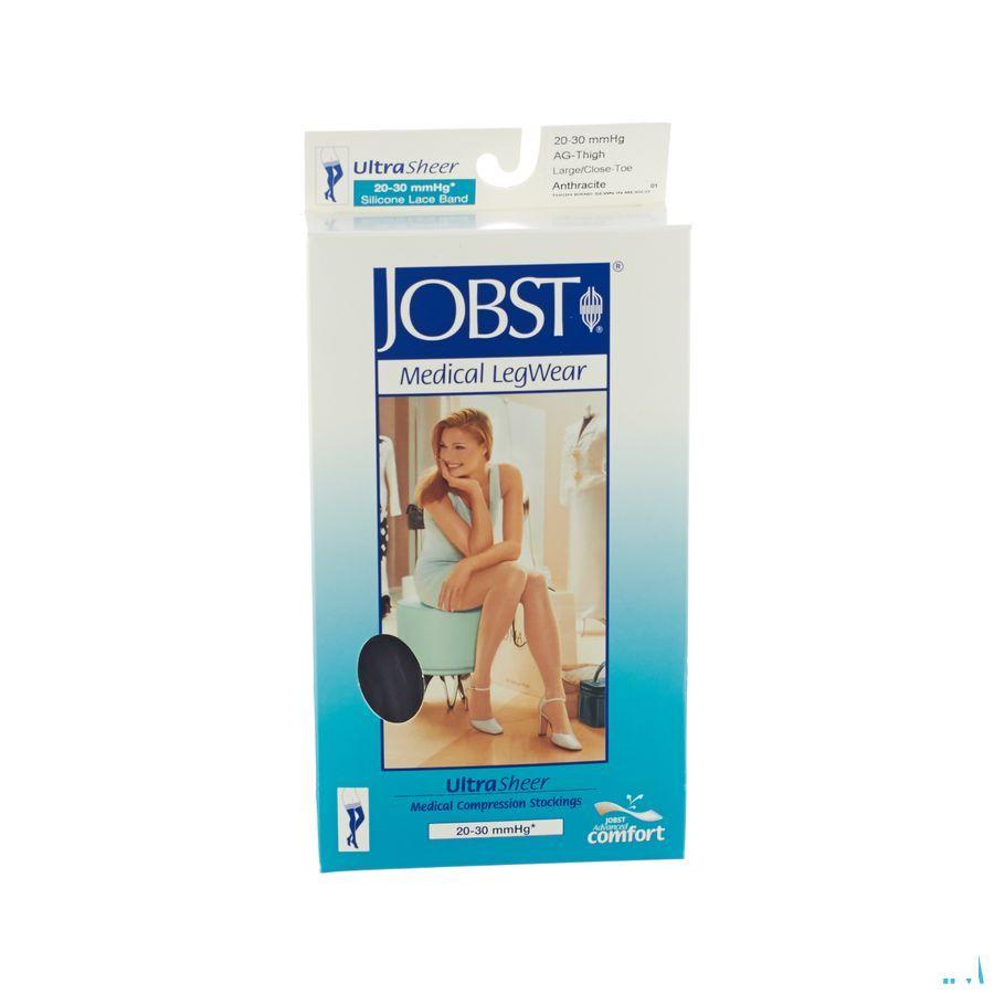 Jobst Ultrasheer Comf.C2 Bas Cuisse Anthracite L