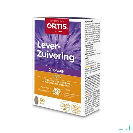 Ortis Methoddraine Zuiverend Lever Tabletten 4x15  -  Ortis