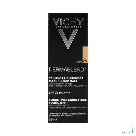 Vichy Fdt Dermablend Fluide 25 Nude 30 ml
