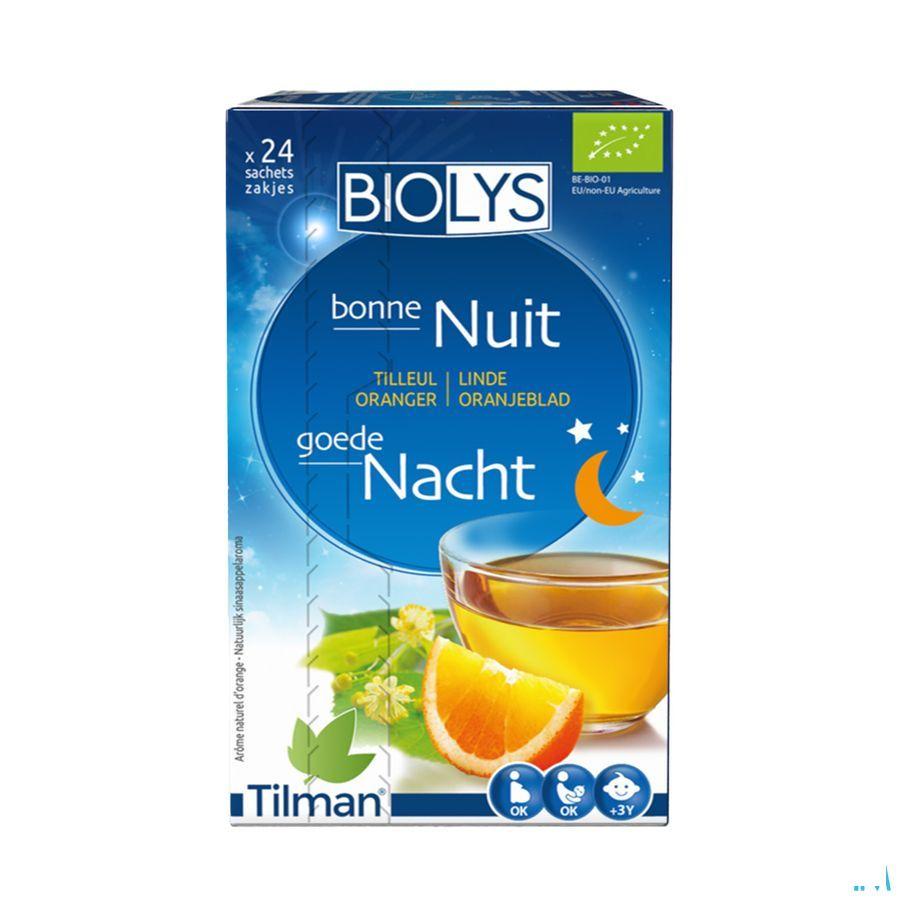 Biolys Tilleul Oranger Sachets 24  -  Tilman