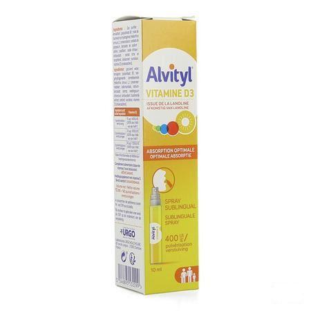 Alvityl Vitamine D3 Spray 10 ml  -  Urgo Healthcare