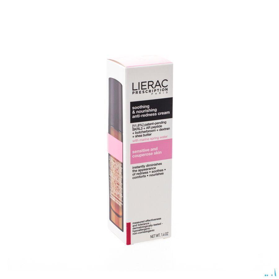Lierac Prescription Cr. Anti rouge Apais & nouris 40 ml