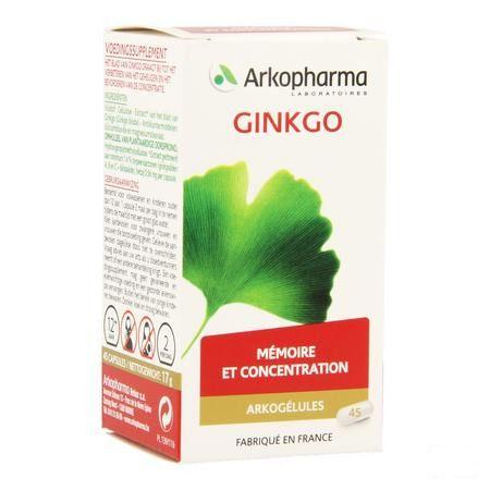 Arkocaps Ginkgo Biloba Plantaardig 45  -  Arkopharma