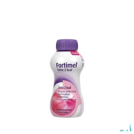 Fortimel Extra 2Kcal Aardbei 4X200 ml  -  Nutricia