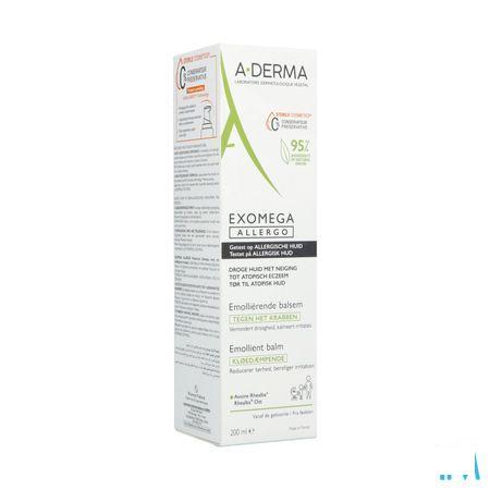 Aderma Exomega Allergo Balsem Emolierend Tube200 ml  -  Aderma