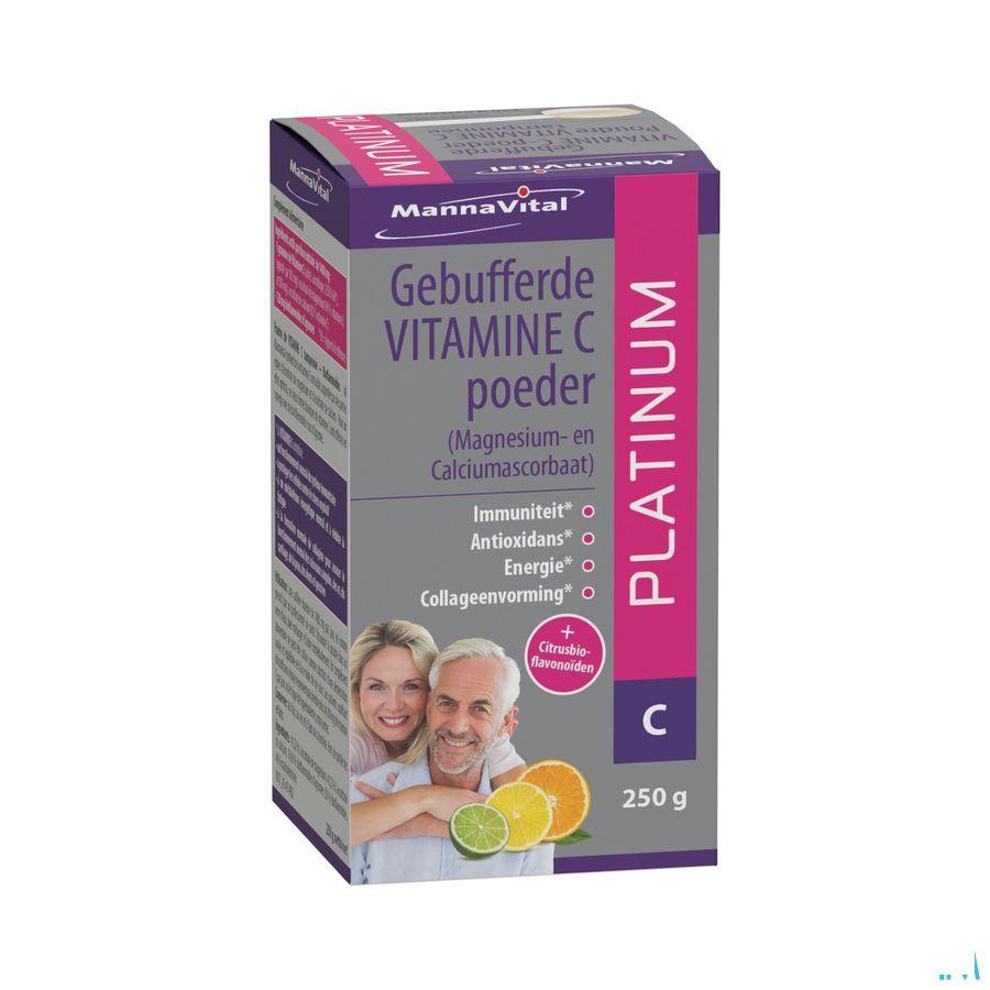 Mannavital Gebufferde Vitamine C Poeder 250G