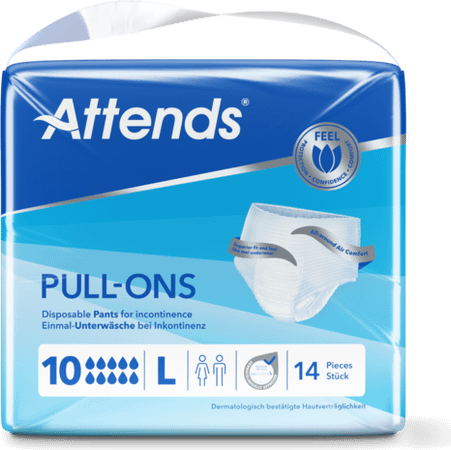 Attends Pull-On 10L 4 x 14