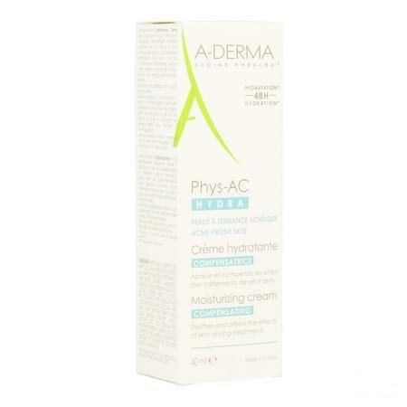 Aderma Phys-ac Hydra Creme Compenserend Tube 40 ml  -  Aderma