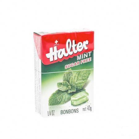 Halter Bonbon Munt Zs 40 gr  -  Sotrexco International