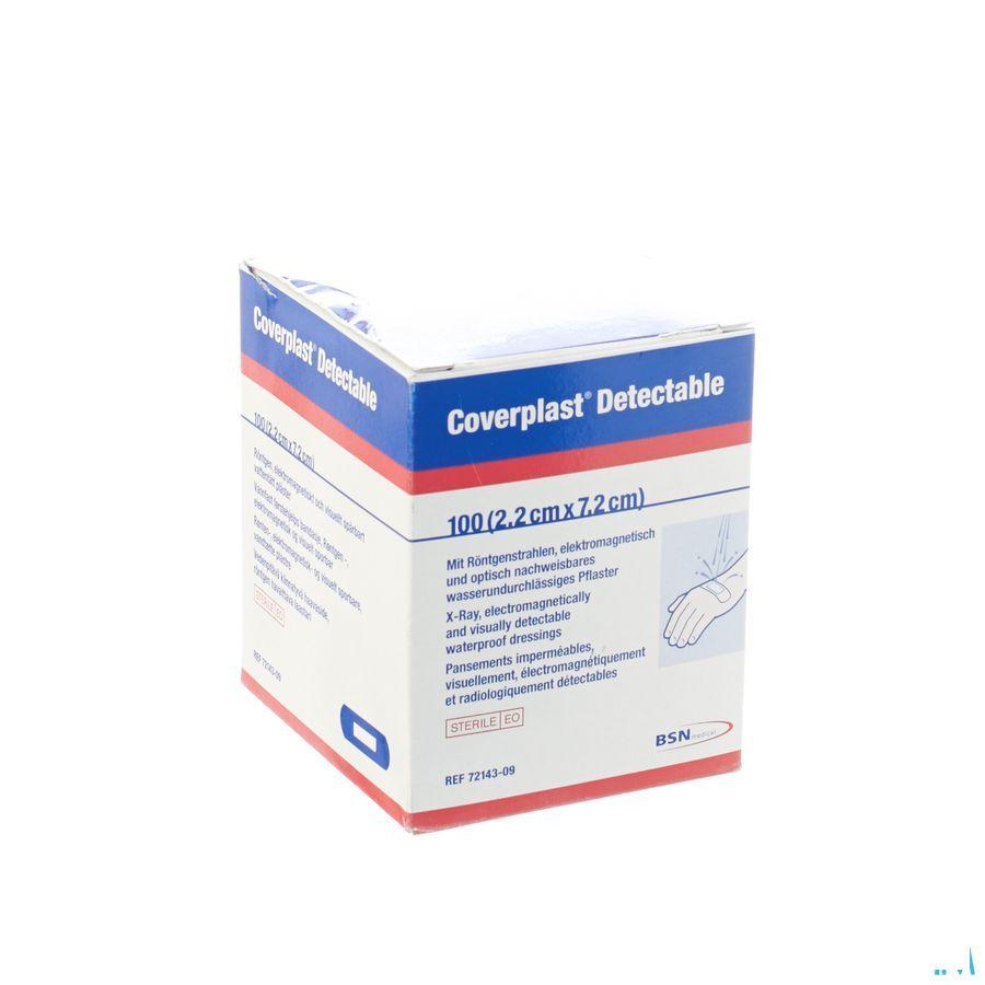 Coverplast DetecComprimese Pansement Urgence 2,2x7,2cm 100