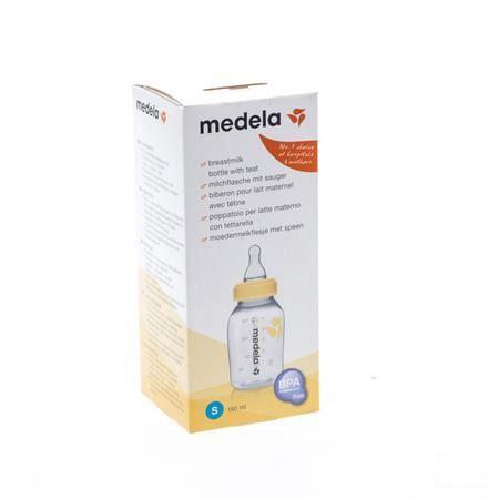 Medela Fles Moedermelk Plast Met Speen Slow Flow  -  Medela