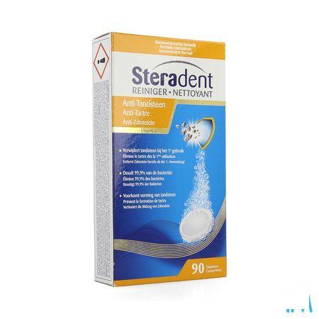 Steradent Cleaner Anti-tartre 90 Comp