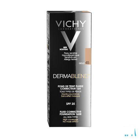 Vichy Fdt Dermablend Fluide 45 Gold 30 ml  -  Vichy