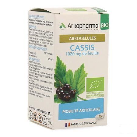 Arkocaps Zwarte Aalbes Bio Caps 45 Nf  -  Arkopharma