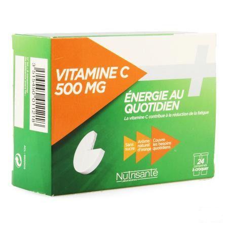 Vitamine C 500 mg Comprimes A Croquer Tube 2x12  -  Nutrisante