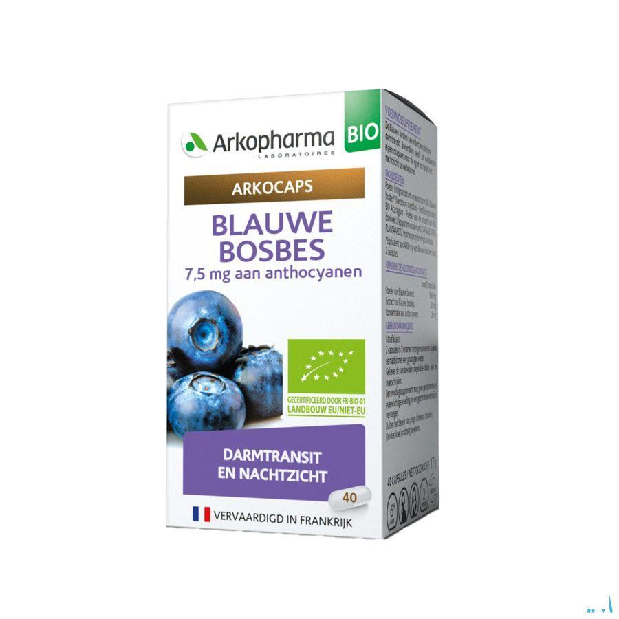Arkocaps Blauwe Bosbesvrucht Bio Caps 40 Nf  -  Arkopharma