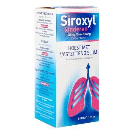 Siroxyl Sirop Enfants/kinderen 125 ml 100 mg/5 ml  -  Melisana