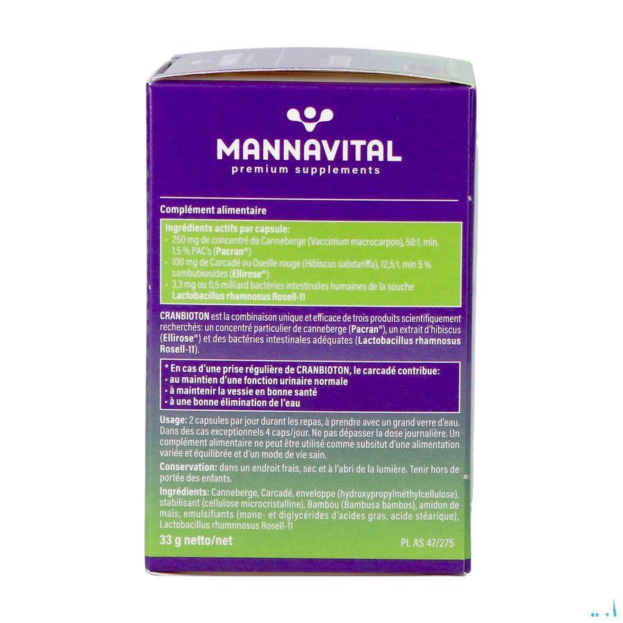 Mannavital Cranbioton V-Capsule 60