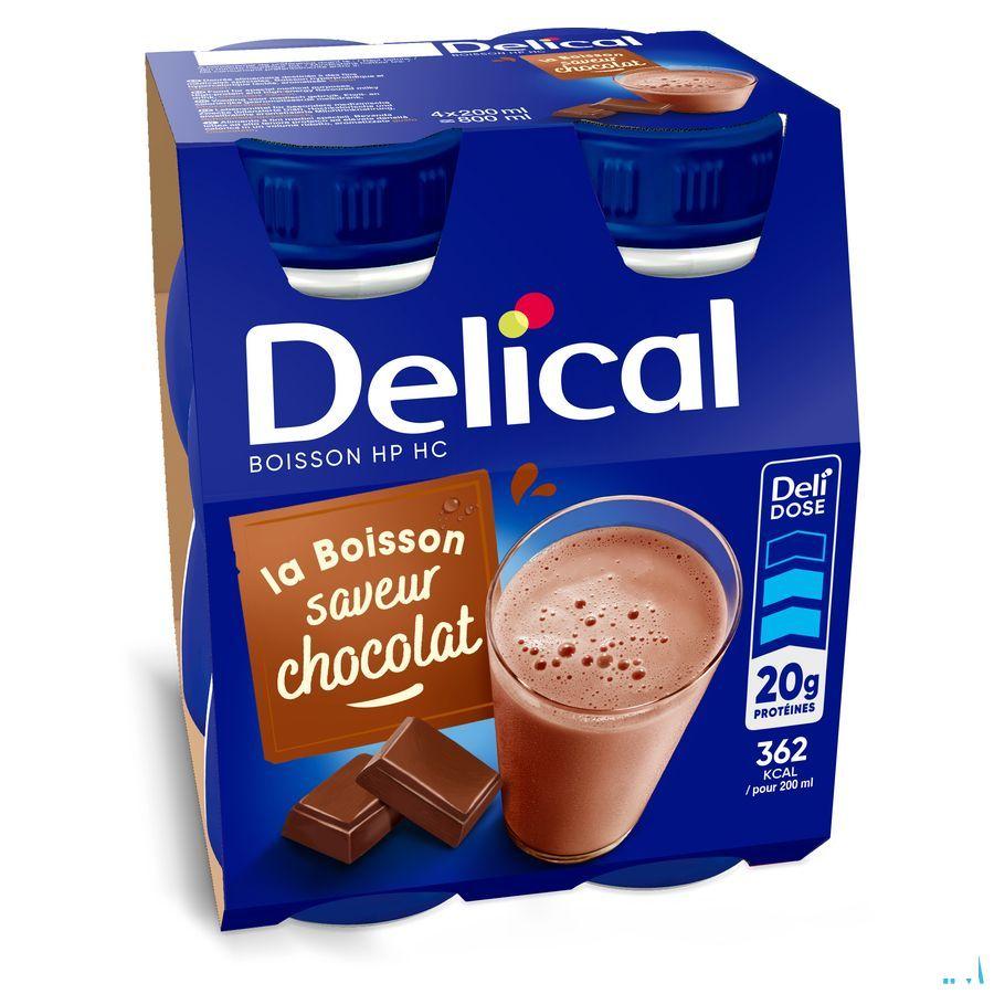 Delical Hphc 360 Chocolade 4X200 ml  -  Bs Nutrition