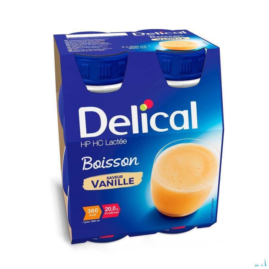 Delical Hphc 360 Vanilla 4X200 ml  -  Bs Nutrition