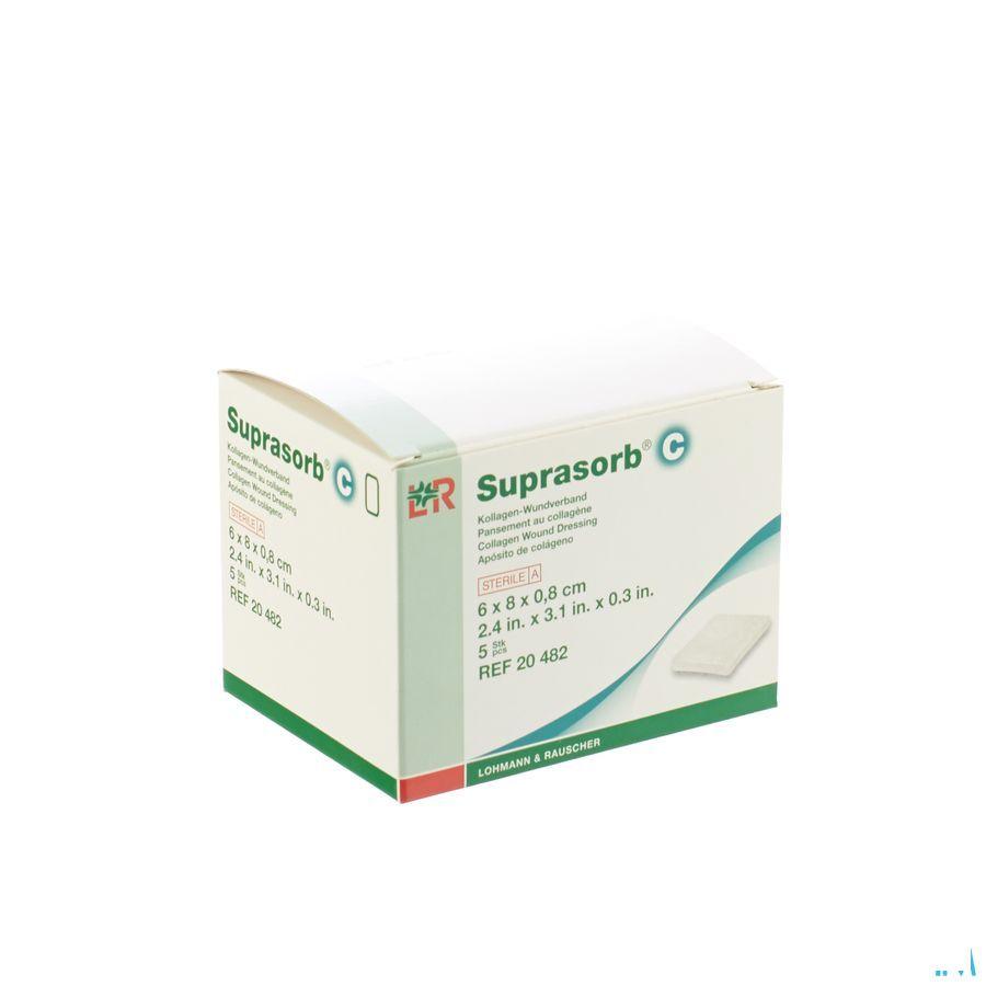 Suprasorb C Kp Steriel 6x 8x0,8cm 5 20482  -  Lohmann & Rauscher