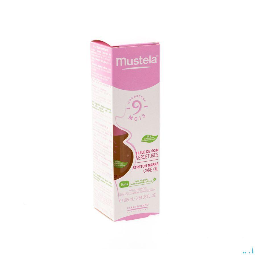 Mustela 9m Huile Soin Vegetures 100 ml