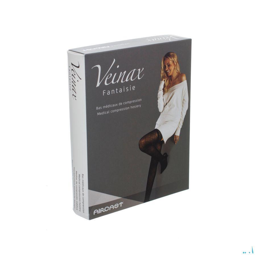 Veinax Panty Kleine Diamant 2 Lang Zwart Maat 1