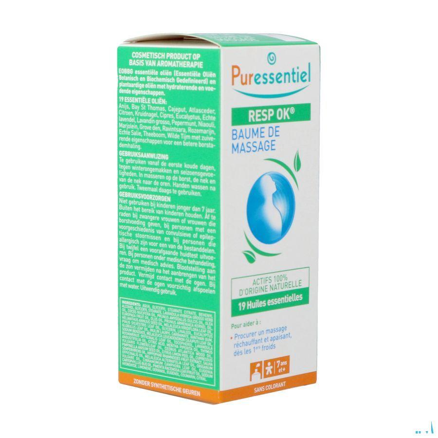 Puressentiel Ademhaling Balsem 19 Essentiele Olie 50 ml  -  Puressentiel
