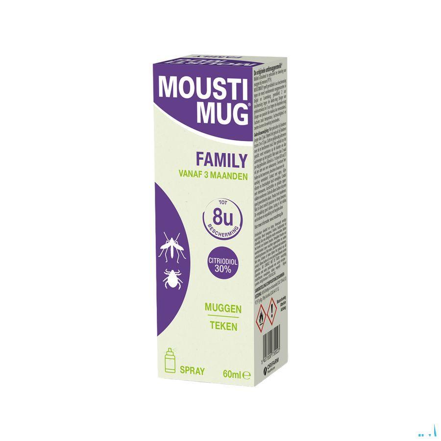 Moustimug Citriodiol 30% Family Spray 60 ml