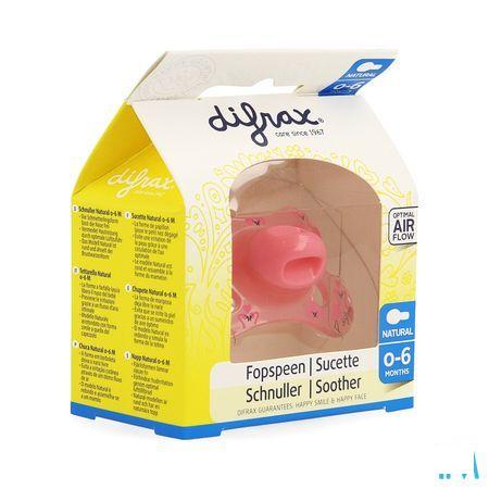 Difrax Fopspeen Natural 0-6 M  -  Difrax