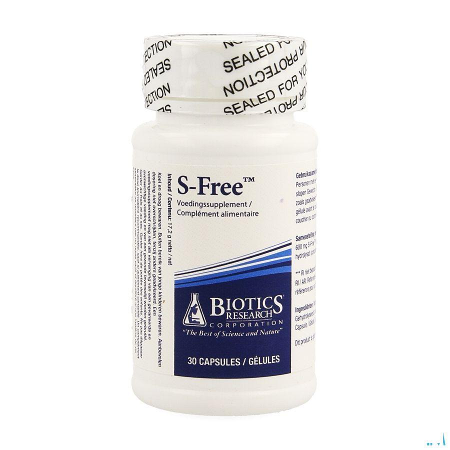 Biotics S-Free 30 gélules  -  Energetica Natura