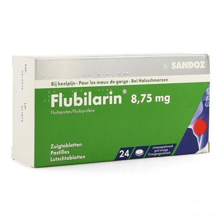 Flubilarin 8,75 mg Zuigtabletten 24 Blister