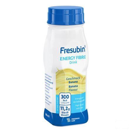 Fresubin Energy Fibre Drink Banane 4x200 ml 7023601  -  Fresenius