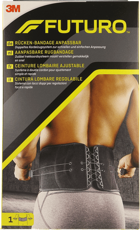 Futuro Ceinture Lombaire AjusComprimese Noir 46820  -  3M