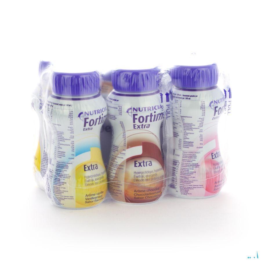 Fortimel Extra 6x200 ml (melange) 2968956  -  Nutricia