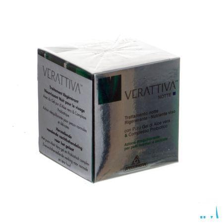 Verattiva Nachtbehandeling Gelaat Herstel-voed50 ml