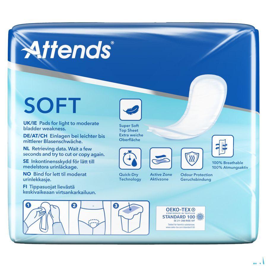 Attends Soft 4 Maxi Inleg Anatom. 1x 8
