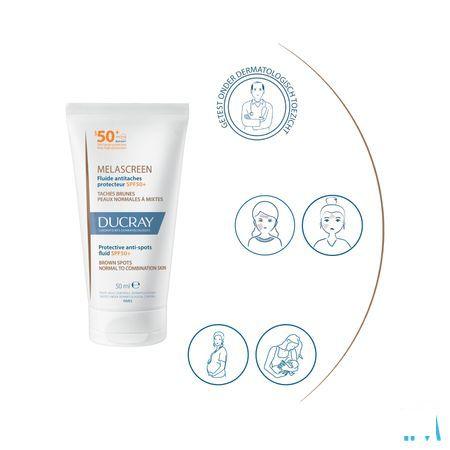 Ducray Melascreen Fluide A/Pigmentvlek Ip50+ 50 ml