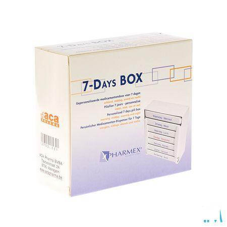 Pharmex Pillbox 7 Dagen  -  Infinity Pharma