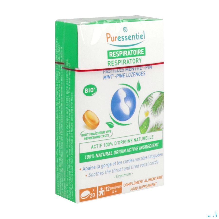 Puressentiel Respiratoire Menthe Pin Past 20