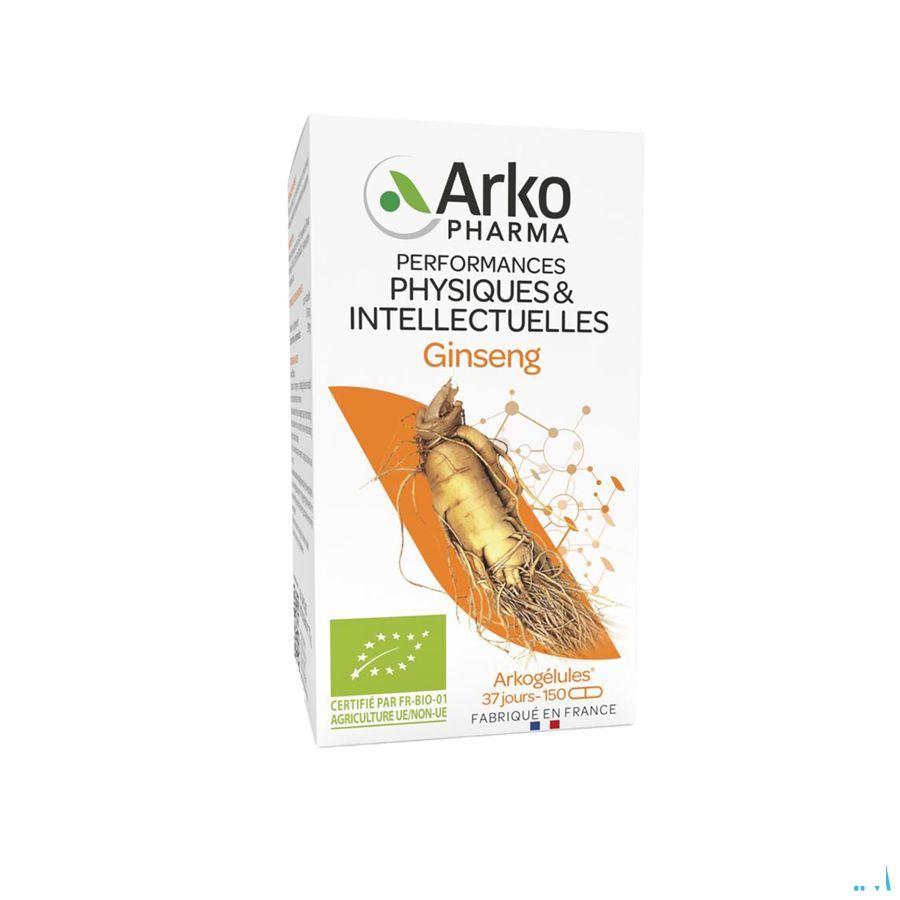 Arkogelules Ginseng Bio Caps 150  -  Arkopharma