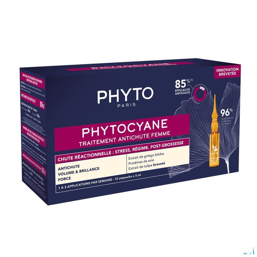 Phytocyane Traitement Chute Reactionnel. Amp12X5ml