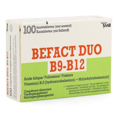 Befact Duo Comprimes A Croquer 100