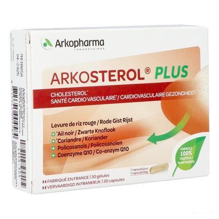 Arkosterol Plus Caps 30  -  Arkopharma 