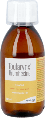 Toularynx Bromhexine Siroop 180 ml