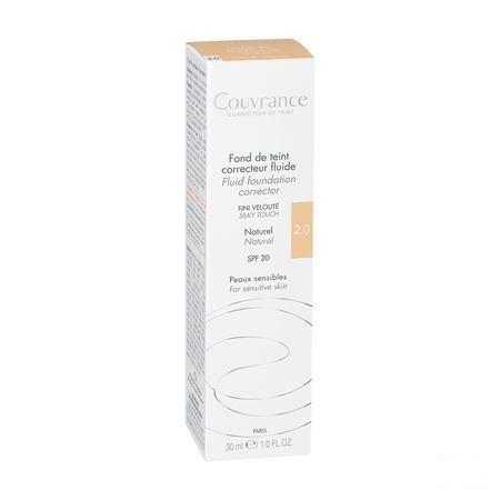 Avene Couvrance Fdt Correct. Fluide 2 Naturel 30 ml  -  Avene