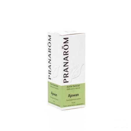Ajowan Fruit Huile Essentielle 10 ml  -  Pranarom